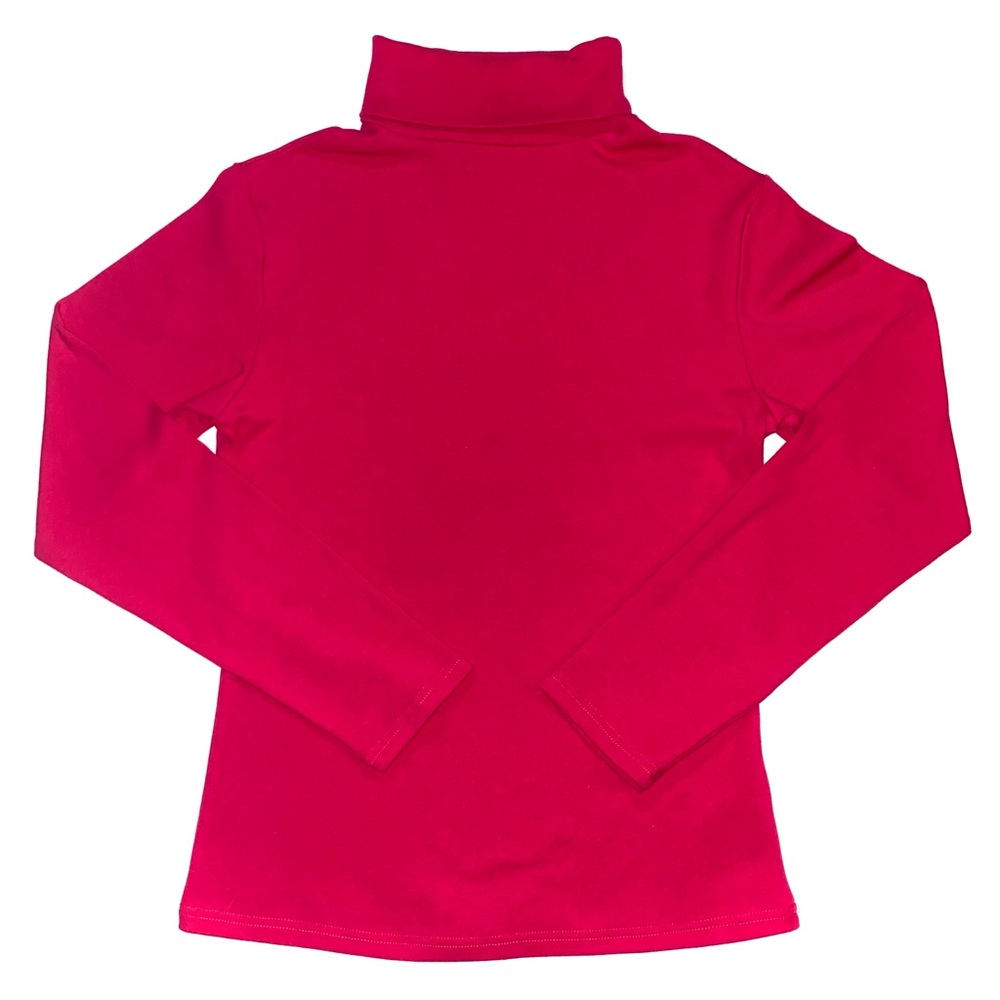 Amazon Urban Coco Red Turtleneck Long Sleeve